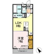 ソシア Bの間取り画像