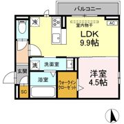 FIELDEN（ﾌｨｰﾙﾃﾞﾝ）の間取り画像