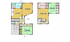 貸家 I邸 日根野の間取り画像