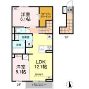 D-ROOM八本松東の間取り画像