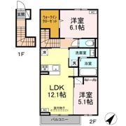 D-ROOM八本松南の間取り画像