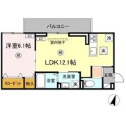 ロイヤルタウン八戸の間取り画像