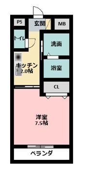 リバティーの間取り画像