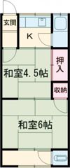 浜口荘の間取り画像
