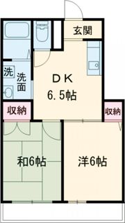 ステーション小西の間取り画像