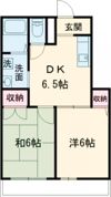 ステーション小西の間取り画像