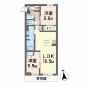 シャーメゾンレジデンス夜明の間取り画像