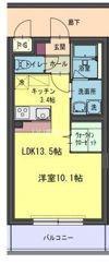 コルトーナ弐番館の間取り画像
