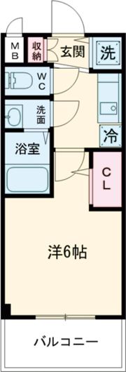 ファーストフィオーレ神戸スペラーレの間取り画像