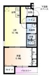 フジパレス中之島Ⅲ番館の間取り画像