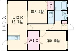 リヴィエールⅢの間取り画像