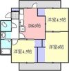 ヴィラナリー元山Ⅰの間取り画像
