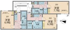 カインドネス海老名の間取り画像