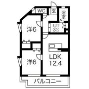 K-WESTの間取り画像