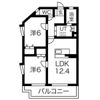 K-WESTの間取り画像