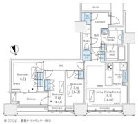 三田ガーデンヒルズ ノースヒルの間取り画像