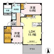 ノエル高砂の間取り画像