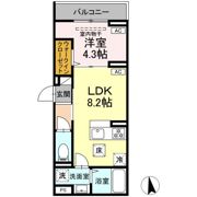 セレスティア亀有の間取り画像