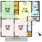 フレグランスゆたか Bの間取り画像