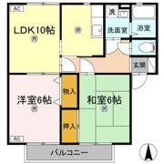 アムール D棟の間取り画像