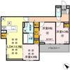 トリシア 東大利の間取り画像