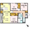 トリシア 東大利の間取り画像