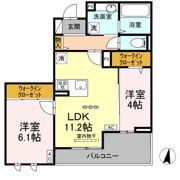 フース コーシェリの間取り画像