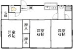 安間借家の間取り画像