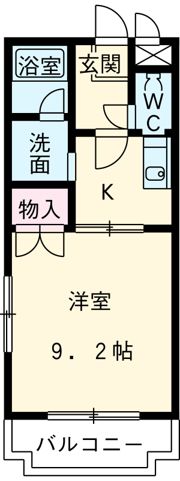 エール白須賀の間取り画像