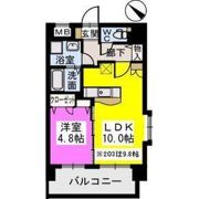 ピュア博多駅南弐番館の間取り画像