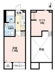 Le Courageの間取り画像