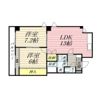 ハイツ元住の間取り画像