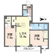 ロングウッドテラスの間取り画像