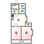 コーポアゲの間取り画像