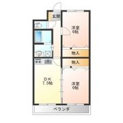 ハイツパルソーの間取り画像