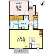 ディモルフォセカ A棟の間取り画像