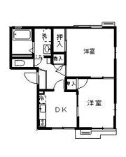 サニーガーデン C館の間取り画像