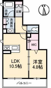 ShaMaison御幸通りの間取り画像