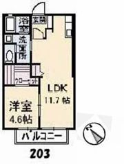 ヴェルデ・ケイの間取り画像