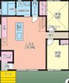 ツインAの間取り画像