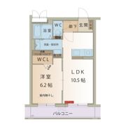 El saーto（エル・サート）の間取り画像