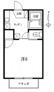 ラクーンハイムの間取り画像