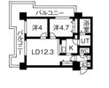 UURコート札幌北三条の間取り画像
