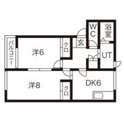 ブルーメンコール A棟の間取り画像