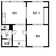 富岡アパートの間取り画像