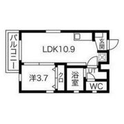 Etoile黒川(エトワール黒川)の間取り画像