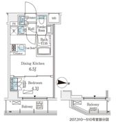 メゾン・クロイゾンの間取り画像