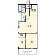 レジデンス丸新の間取り画像