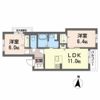 クラージュ銀杏町の間取り画像