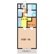 Hills・Kの間取り画像